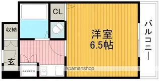 サンパティゼ豊中【2階】の間取り