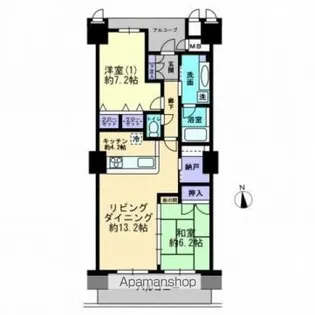 ザ・レジデンス丸亀町グリーン【11階】の間取り