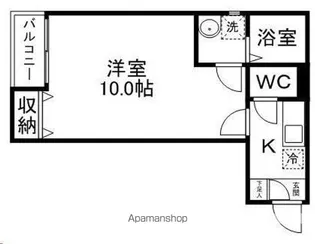 ルミネ仙台【1階】の間取り