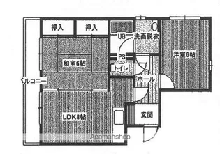 ヴィラ・ドルチェ【101号室】の間取り