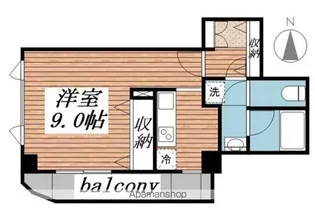 サル・ドュ・セジュール【3階】の間取り