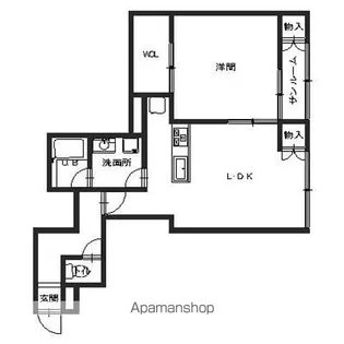 トワイライト広小路【303号室】の間取り