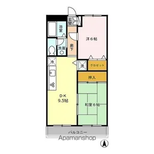 グレイスコート【2階】の間取り