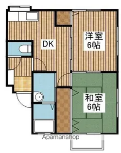 シークレイン【1階】の間取り