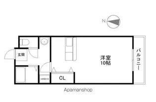 フェイム瀬田【1階】の間取り