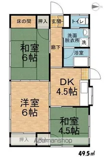 長野県塩尻市大字広丘吉田【一戸建】の間取り