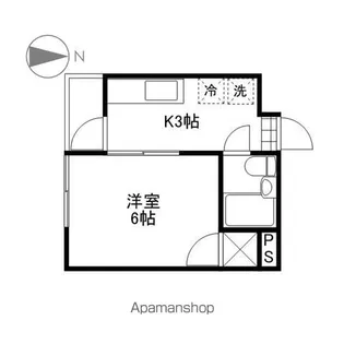 コーポ紀本(キモト)【3階】の間取り