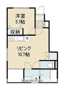 ラ・ルミエール土器西B棟【101号室】の間取り