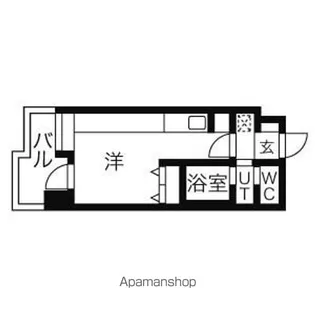 ラヴィータ410【9階】の間取り