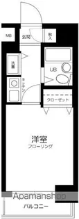 アドリーム千駄木【4階】の間取り