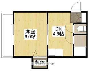 塩本ビル【4階】の間取り