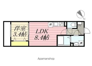 RIZE南流山【1階】の間取り