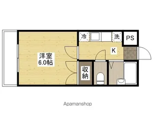 サンライズ草津南【3階】の間取り