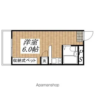 1Rの間取り画像