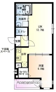 フジパレス沢良宜東Ⅰ番館【1階】の間取り