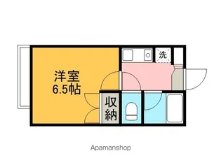 羽根北ハイツ【105号室】の間取り