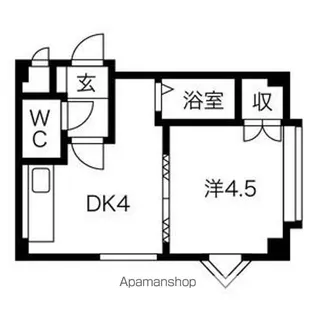 SERAM BLD北大通【6階】の間取り