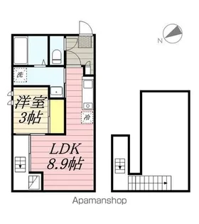 GRANDTIC C【2階】の間取り