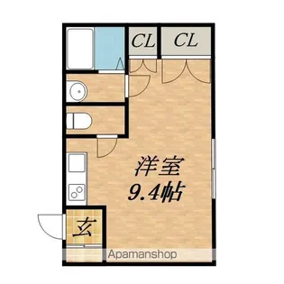 プチハウス【2階】の間取り