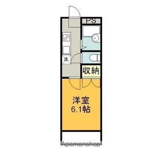 ヴィアルCITY沢田【301号室】の間取り