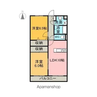 青葉ハイツ2【303号室】の間取り