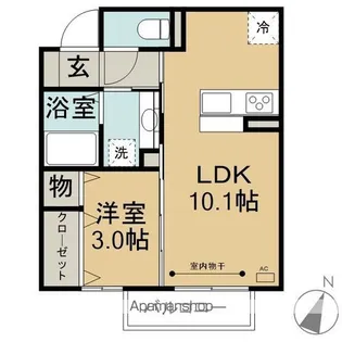 サンコート土岐【1階】の間取り