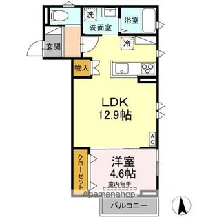 CAPE大野田【3階】の間取り