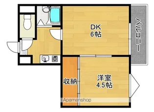 アヴニール森【3階】の間取り