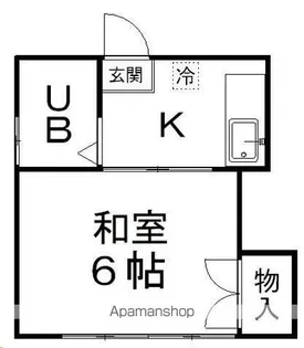 コーポたいむ【205号室】の間取り