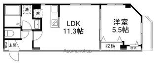 コネクトパークヒルズ八千代台【5階】の間取り