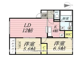ロイヤルビレッジ【3階】の間取り
