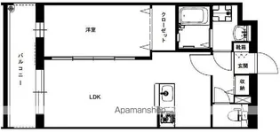 グランストーク天龍川Ⅱ【1階】の間取り