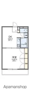 レオパレスハインスハイム【2階】の間取り
