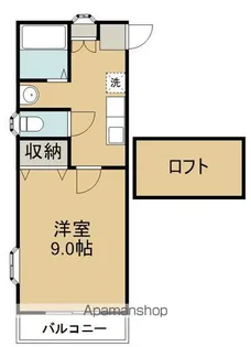 ソレアード遠見塚壱番館【1階】の間取り