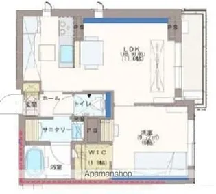 シャーメゾン長町セブン【301号室】の間取り