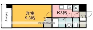ノーブル広島駅前【5階】の間取り