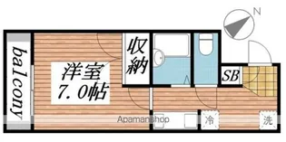 サンガ高輪【3階】の間取り
