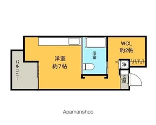 愛知県名古屋市北区東水切町4丁目【マンション】の間取り
