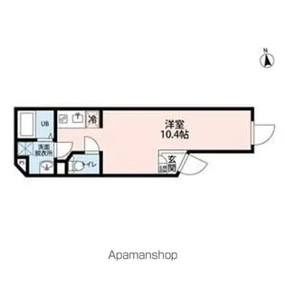 BIBLIO IIDABASHI【4階】の間取り