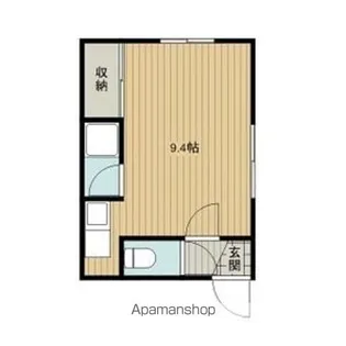 コーポ希望ヶ丘B【102号室】の間取り