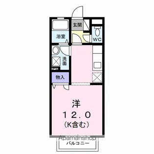 インゼルプラッツ【2階】の間取り