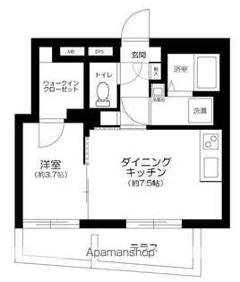 TOGGLE護国寺【1階】の間取り