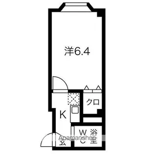 SQUARE FOUR【3階】の間取り