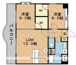 GRAVITY【7階】の間取り