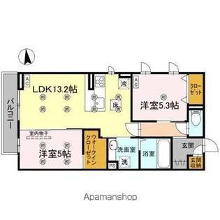 フジコH【1階】の間取り