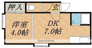 アーバン北13【202号室】の間取り