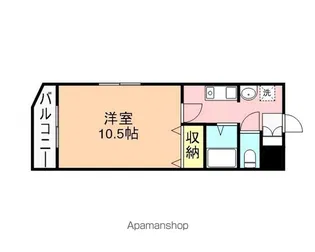 グランコート石宮【302号室】の間取り