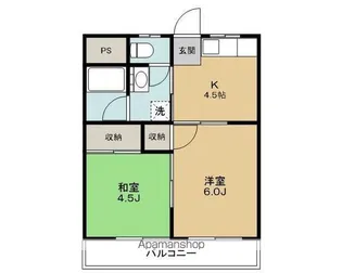 レジデンスそうま【3階】の間取り