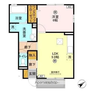 さくら館Ⅲ【1階】の間取り