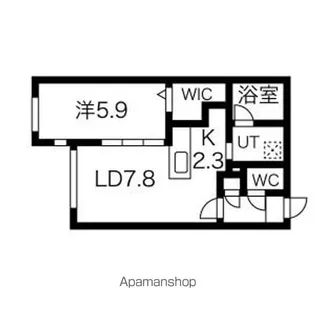 RIVIERA南郷(リヴィエラ南郷)【3階】の間取り